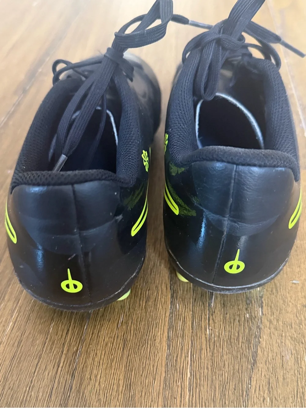 Nike black soccer cleats